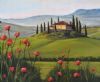 "Tuscany with Poppies"