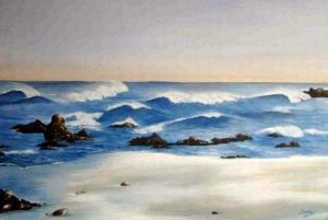 "Beachview at Dusk"