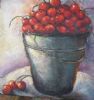 "Bucket full of cherries"