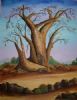 "Baobab Tree in Africa"