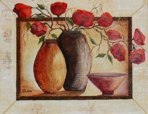 "Magnolias in Vase 2"