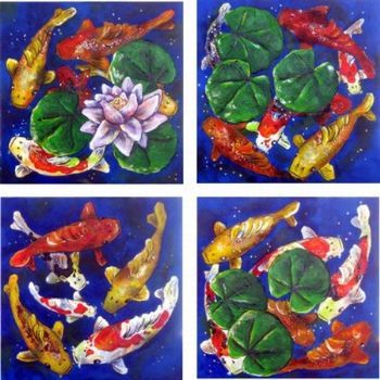 "Blue (Set of 4)"