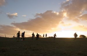 "Evening Soccer Game 3, Transkei"