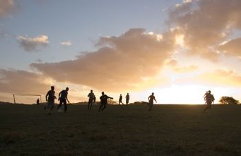 "Evening Soccer Game 3, Transkei"