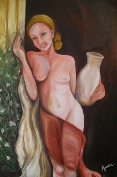 "Young Girl With a Vase"