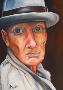 "Man With a Brim Hat"