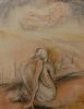 "Figure on Hands in Landscape"