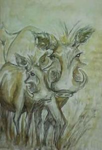 "Warthog Family"