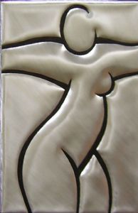 "The Stretch - Nude in Metal 1/1"