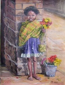 "Little Flower Seller"