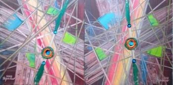 "Heart Carnival Diptych"