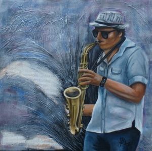 "The Sax Player"