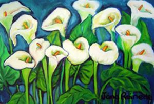"Arum Lilies"
