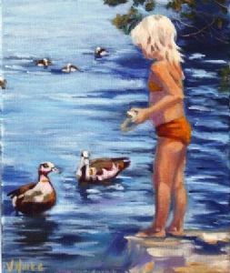 "Feeding the Ducks"