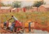 "Collecting Water in Dixie Village"