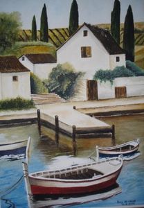 "Riverside in Tuscany"