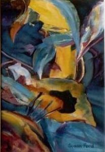"Abstract Autumn Leaves 1"