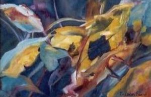 "Abstract Autumn Leaves 2"