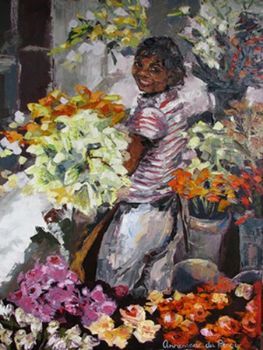 "Flower girl of Adderley street NR 5"