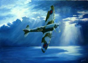 "Spitfire MkIX - AGM Sailor Malan"