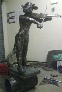 "Violin Cow"