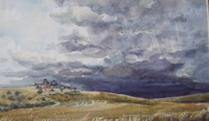 "Storm over Free State farm"