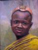 "African Man in Yellow Cloth"