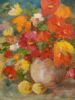 "Bright Flowers in Vase"