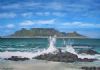 "Table Mt from Bloubergstrand"