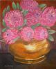 "Proteas in Copper Pot"