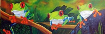 "Trio of Frogs"