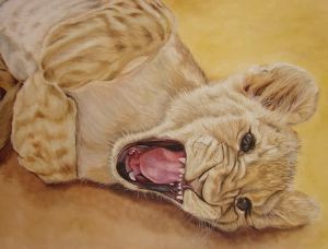 "Oh Cute! - Lion Cub"