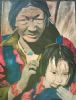 "Mongolian Women and Child"