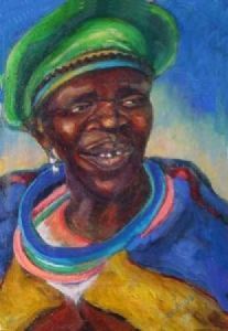 "Ndebele woman"