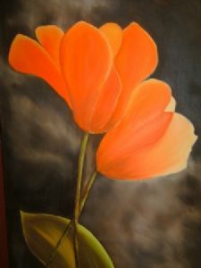 "Orange Tulips"