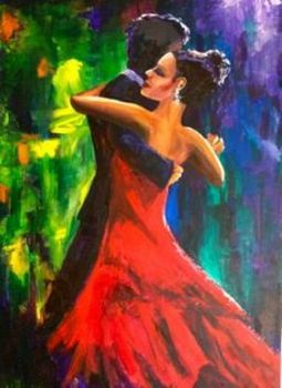 "Tango Dancers 1"