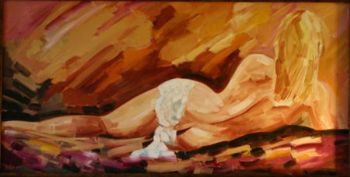 "Reclining Nude"