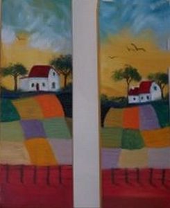 "Happy Place - Diptych"