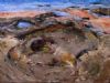 "At low tide"