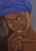 "Girl with Blue Scarf"
