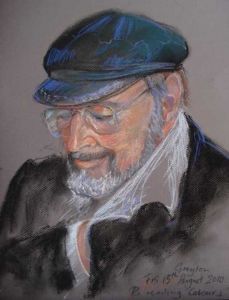 "My Father Reading"