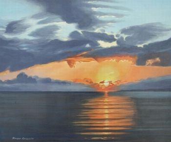 "Sunrise Over Kzn Sea"