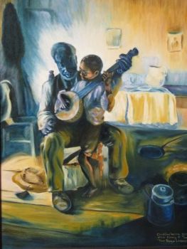 "Banjo Lesson"