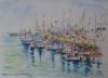 "Moored Boats in Kalk Bay"