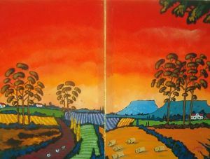 "Farm Sunset"