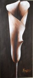 "Arum Lily in Sepia"