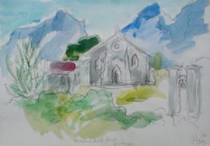 "Mission Church in Pniel, Cape"