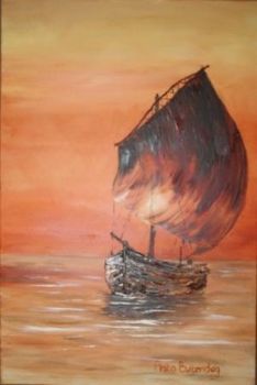 "Sunset Dhow"