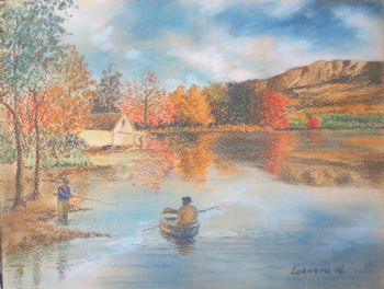 "Conversation while Fishing"