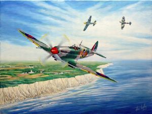 "Supermarine Spifires - Dover Dogfight"